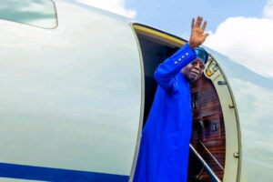 TINUBU JET OUT TO EUROPE ON BUSINESS VISIT