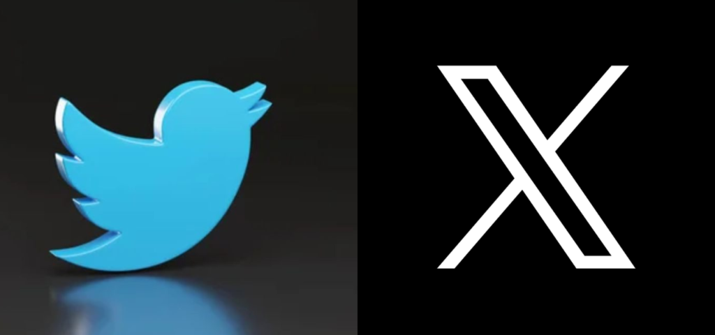 TWITTER CHANGE 'ICONIC BLUE BIRD 'TO X