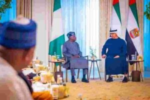 TINUBU IN A LANDMARK ACHIEVEMENT WITH UAE